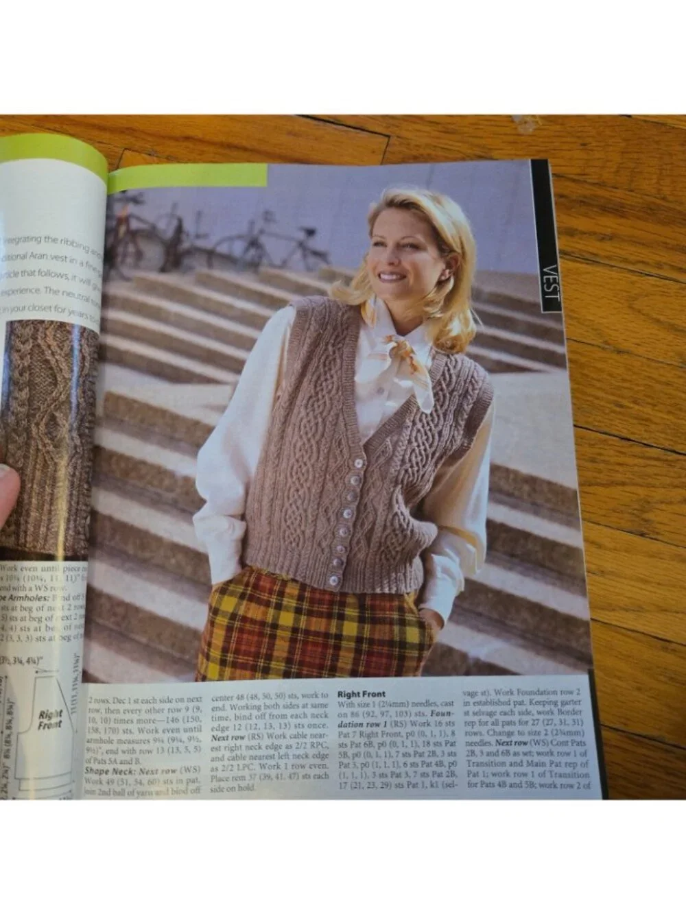Knitter's Magazine Fall 1997 No. 48 Vests, Knitting patterns